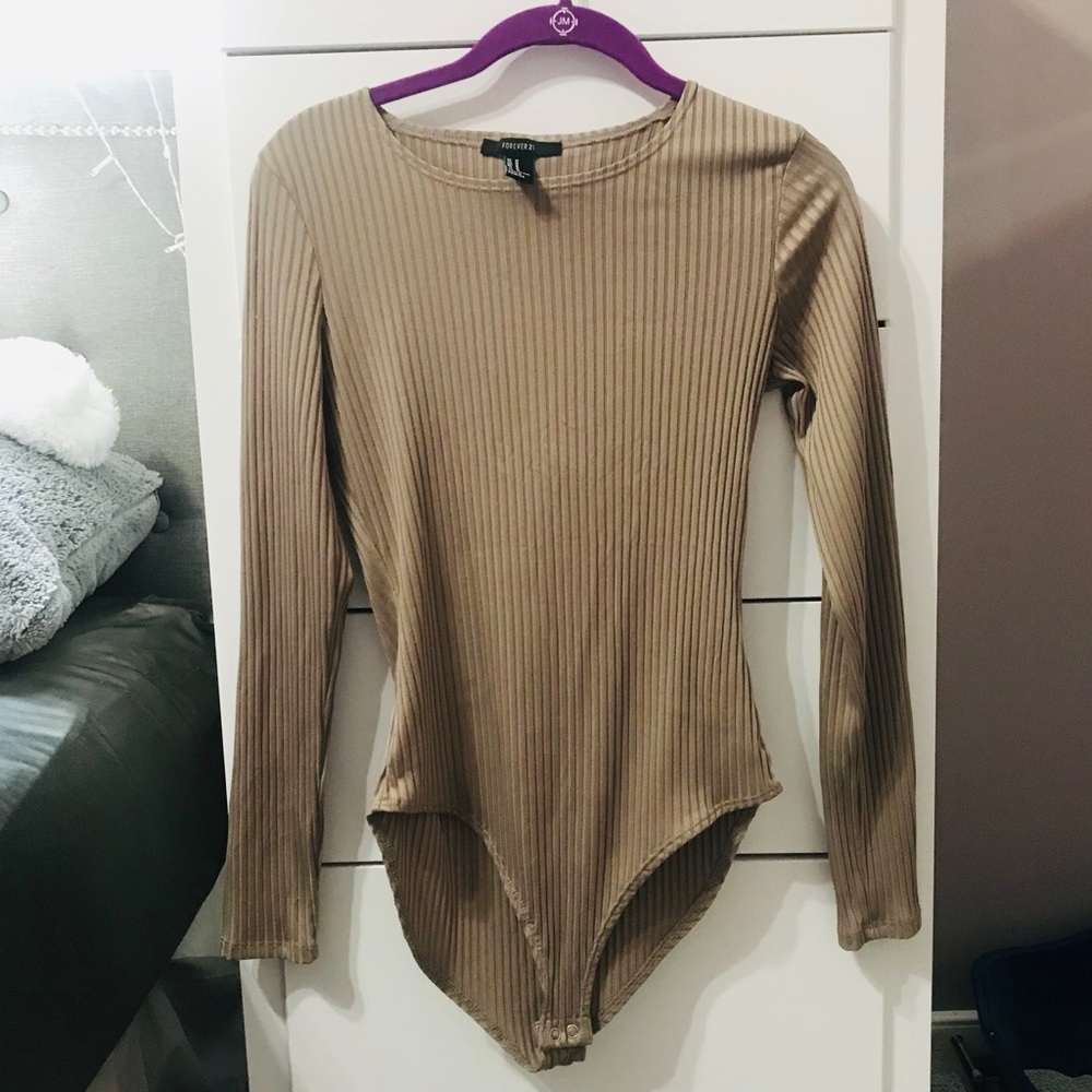 Tan Bodysuit